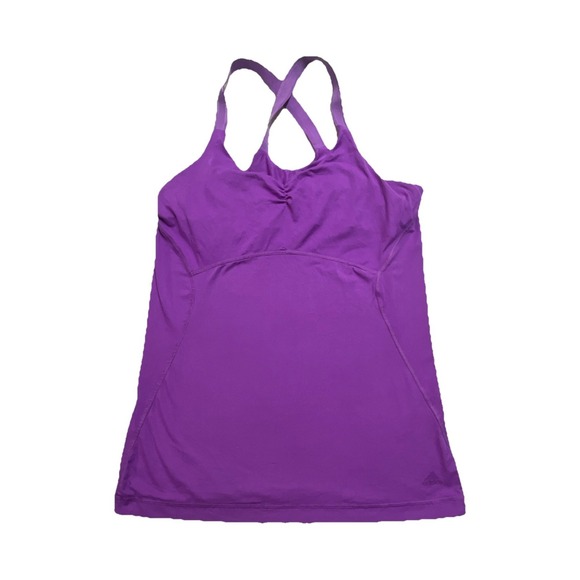 adidas Tops - adidas Women's Purple Climalite Breathable Racerback Tank Top M